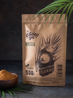 Кокосовый Сахар ChocoSet  Organic 500 г